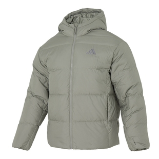 Adidas阿迪达斯官方羽绒服男款运动休闲服2025冬季新款保暖羽绒服