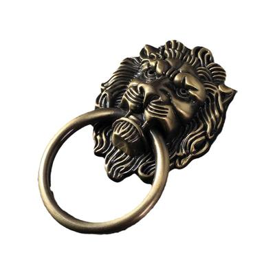 青古铜色红古老式复古狮子头门环