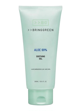 韩国直邮#BringGreen97%济州芦荟胶干皮油皮面霜军训晒后舒缓修复