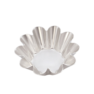 三能烘焙器具SN6226小花型蛋糕模阳极布丁模 不沾蛋挞模 烘焙工具