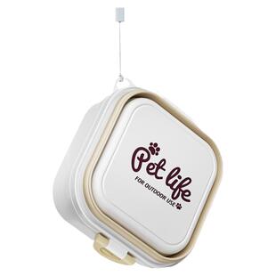 山姆同款宠物折叠碗随行杯狗狗外出水杯饮喝水器喂粮盒便携式猫碗