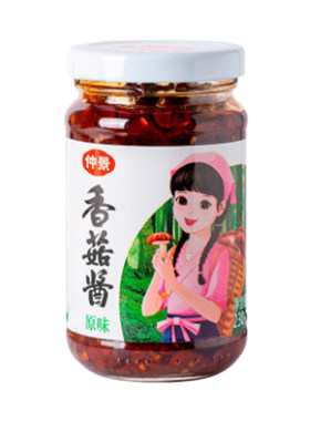 正宗仲景香菇酱原味香辣230g拌面