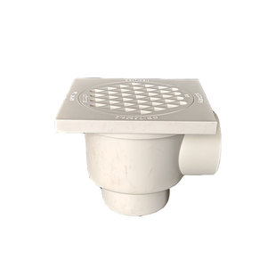 联塑PVC排水50mm90度侧出水地漏2寸90°直角侧排污地漏侧排水防臭