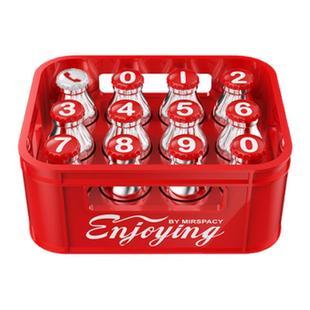 【新品】瓶筐临时停车号码车载挪车电话牌创意磁吸车内装饰摆件