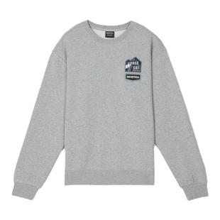 DUVETICA 春季户外男女情侣款运动圆领滑雪印花长袖卫衣VXMTC0534