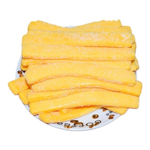 酸砂芒果条软糖扁条果屋抖音自选软糖德国酸沙橡皮糖爆浆果汁软糖