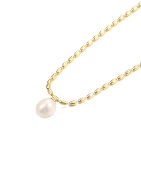 人鱼之泪ins珍珠锁骨链女