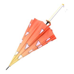 鬼灭之刃刀伞炼狱杏寿郎我妻善意晴雨伞武士个性创意伞动漫遮阳伞