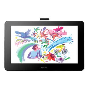 wacom one第一代数位屏DTC-133手绘屏电脑绘画屏液晶设计网课画图