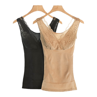 美奈川上半身塑身保暖背心女收腹束腰上衣塑形美体紧身束身内衣