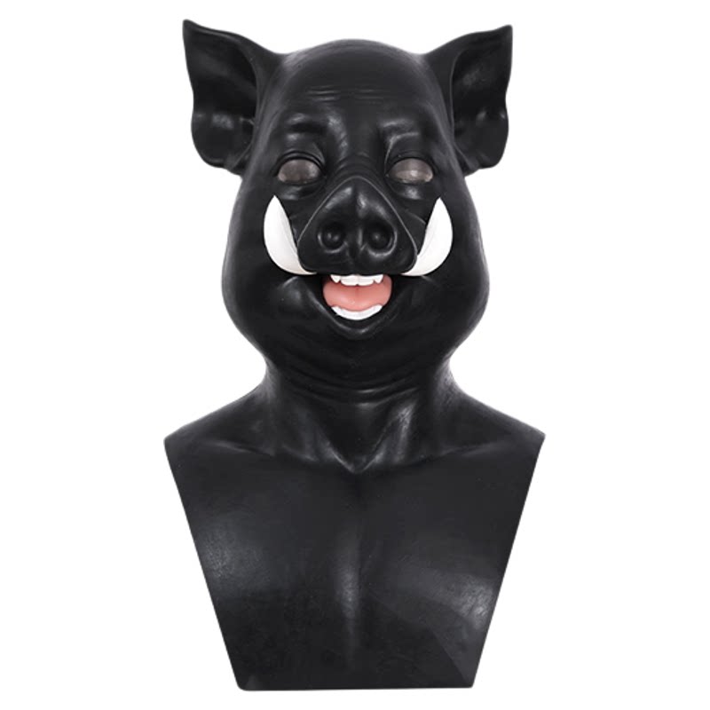 smitizen怪物猪头硅胶面具