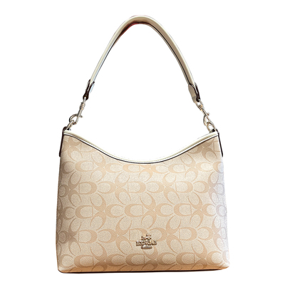 品牌真皮女包时尚轻奢腋下包2025新款高级感单肩斜挎包老花托特包