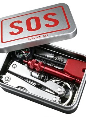 户外求生多功能工具套装便携