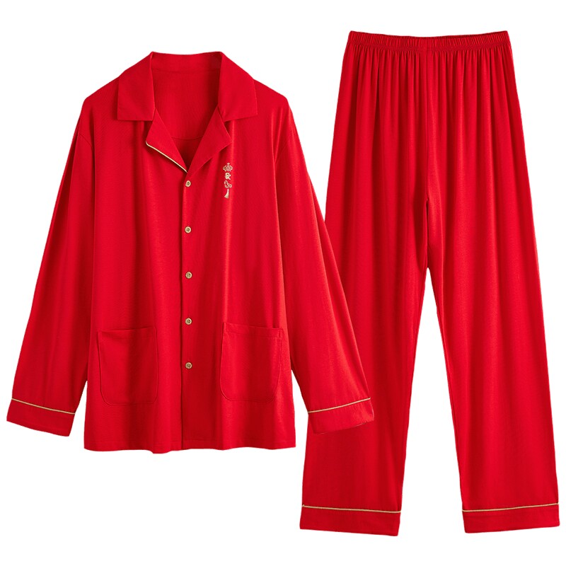 康妮雅红色睡衣本命年新年家居服