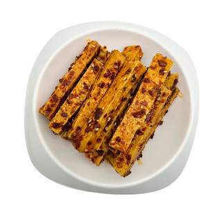 山西特产香辣味广灵豆腐干孜然味豆制品散装广陵五香味大同豆腐筋