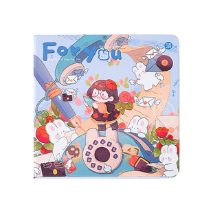 三年二班2026年新款麻球予你精装本随身便携小记事本高颜值笔记本