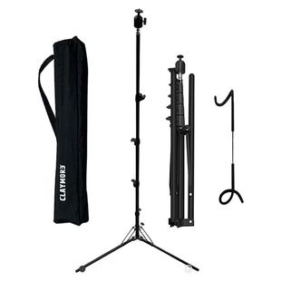 Claymore户外三脚架灯架灯杆露营灯支架挂架室内灯杆灯架露营灯架