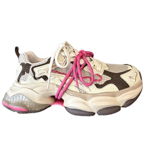 WSWS｜超好看闭眼冲2026小众国潮厚底擦色老爹鞋女鞋休闲鞋运动鞋