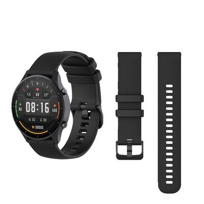 适用小米color/color2硅胶运动版表带watch S1Pro智能手表腕带watch S2新款硅胶S3金属S4电话配件运动替换带