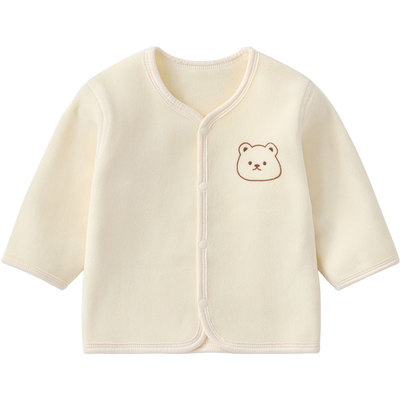 宝宝舒适春秋冬加绒保暖防风外套