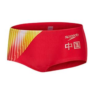 Speedo速比涛三角泳裤男士数码印花中国梦之队荣耀共享版24年新款