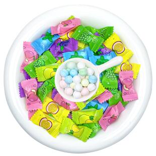 大伟海盐味维C含片薄荷糖润喉清凉清新口气办公休闲招待接待糖果