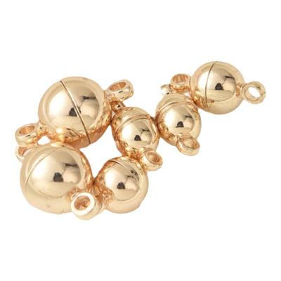 14k包金强力吸铁扣磁铁扣收尾