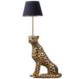 超大金钱豹创意设计落地灯高级感客厅北欧风家居装饰摆件乔迁礼品