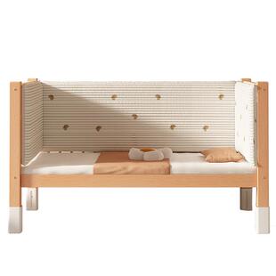 儿童拼接床榉木加宽加长神器婴儿小床实木大人可睡成人单人床边床