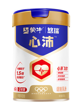 蒙牛悠瑞心沛中老年人高钙奶粉