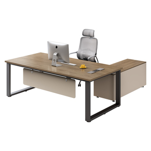 办公室主管经理办公桌办公家具全套书桌简约现代轻奢老板桌椅组合
