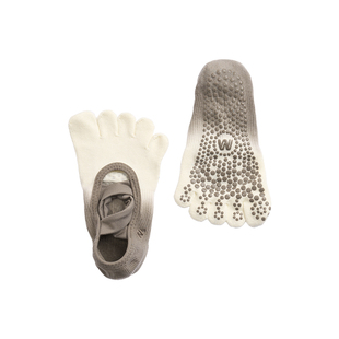 5感瑜伽袜分区点胶芭蕾纽结渐变五趾瑜伽船袜MAIAACTIVE 62SO07