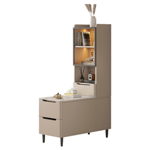 沙发边柜侧柜边几轻奢高级感2026新款茶几实木小桌子岩板角几边桌