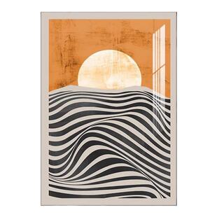 餐厅装饰画现代简约饭厅餐桌墙面壁画北欧风文艺卧室挂画背景墙画