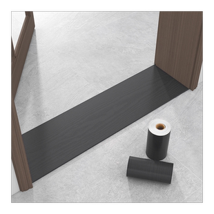 门槛条入户门贴纸自粘防水耐磨木纹地贴过门石地面遮丑门坎过条贴