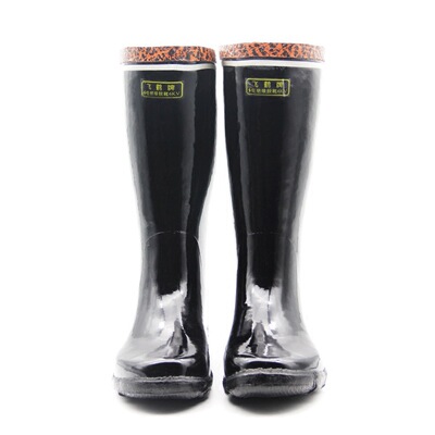 飞鹤高筒男绝缘耐磨防砸工矿靴