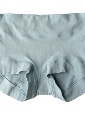 女士95棉平角内裤高腰收腹护肚