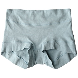女士95棉高腰护肚内裤 纯色小平角裤 收腹塑身弹力底裤 四季可穿