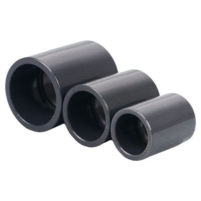 upvc直通接头化工排水管连接配件