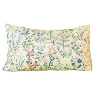 【梦谷美家】小清新田园风纯棉枕套单人 全棉枕头套一对装48*74cm