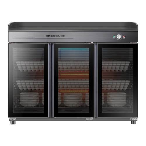 奥克斯消毒柜商用碗柜餐饮专用带餐边茶水柜台式烘干家用消毒箱