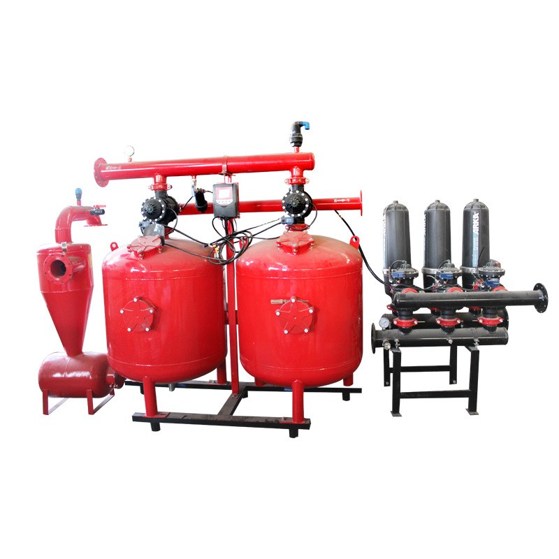 农业灌溉全自动反冲洗砂石过滤器滴灌喷灌农用过滤设备自动清洗