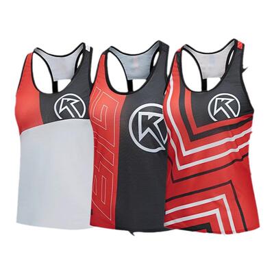 BIGK大K旗舰店 FEVE女子马拉松轻薄竞速速干透气运动比赛跑步背心