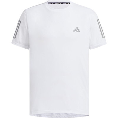 Adidas/阿迪达斯正品2025男士透气运动经典跑步宽松短袖JY6981