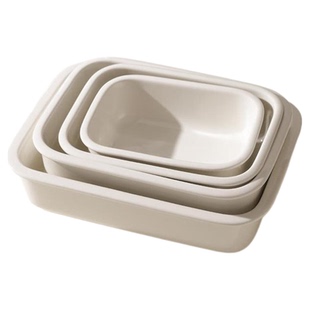 陶瓷烤盘ins烤箱蒸锅蒸盘焗饭盘子空气炸锅家用蒸菜盘带沥油网