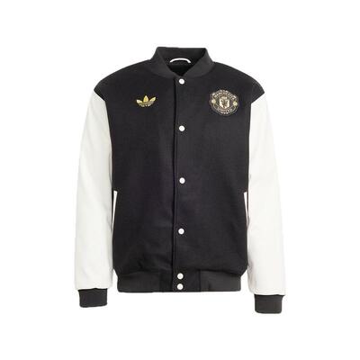 adidas阿迪达斯曼联扎染飞行员棉服春男蛇新年短棉衣JF0382