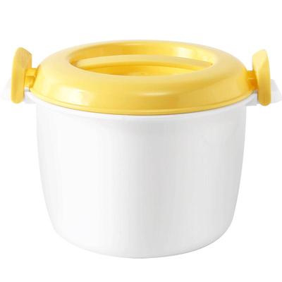 微波炉加热碗  器皿蒸馒头饭菜盒煮饭碗塑料带盖微波炉专用加热盒