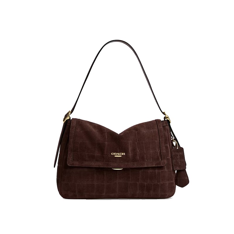 COACH/蔻驰官方奥莱款 ETTA 29女士单肩手提包翻盖包CFP69