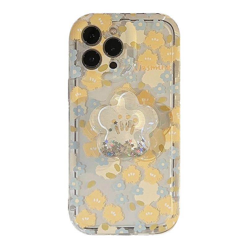 碎花壳适用iPhone16Promax手机壳