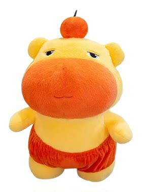 超大水豚噜噜衣服可脱公仔玩偶